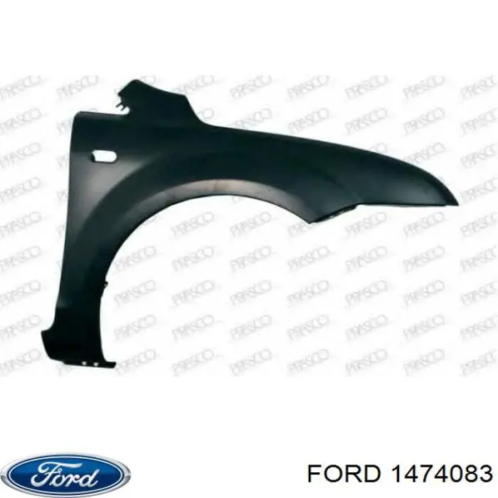 Боковая часть передняя правая Ford 1474083 цена, от 49.44 USD