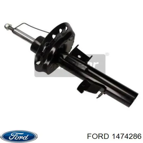1474286 Ford amortecedor dianteiro esquerdo