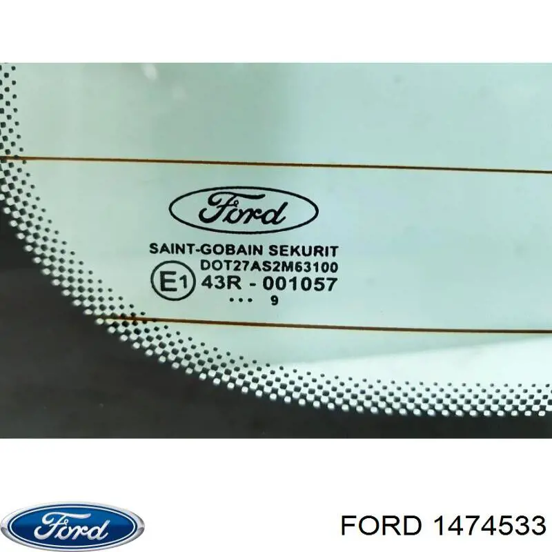 Купить 1474533 Ford Стекло ляды