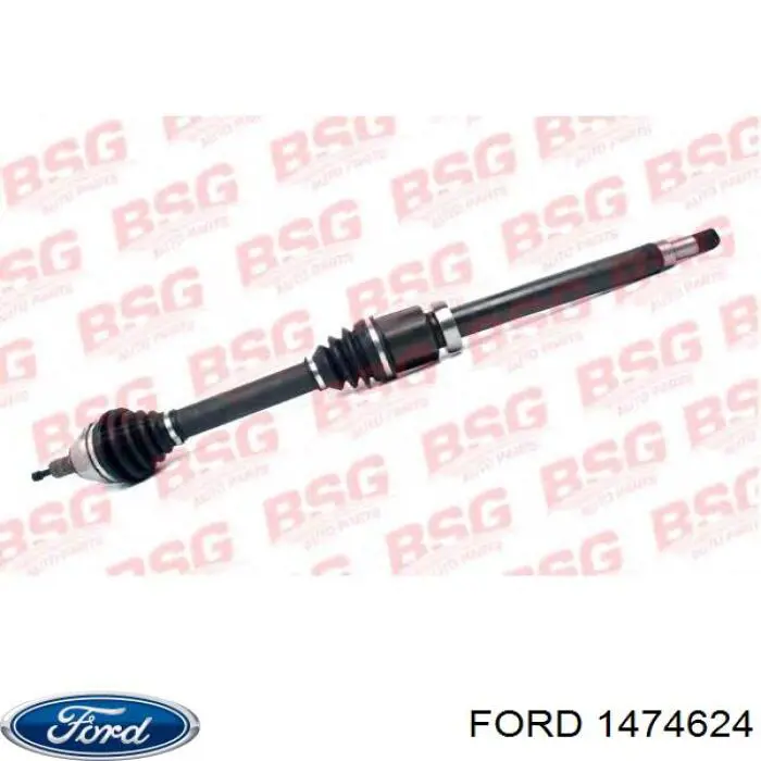 1474624 Ford semieixo (acionador dianteiro direito)