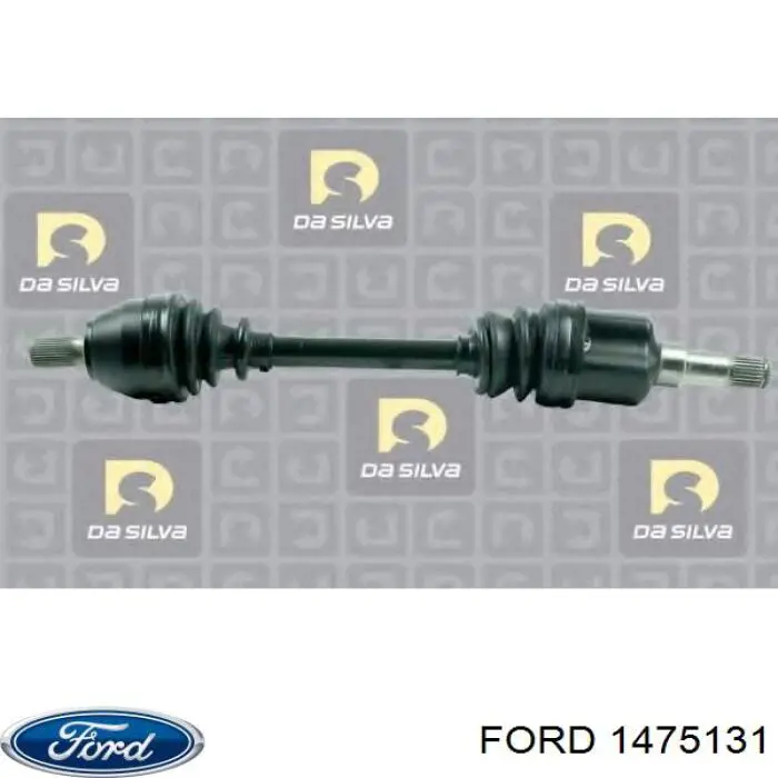 1475131 Ford Полуось передняя левая