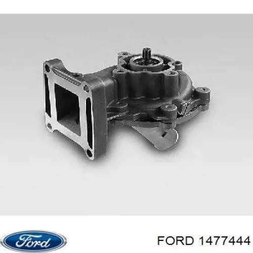 Купить 1477444 Ford Помпа водяная (насос) охлаждения, в сборе с корпусом