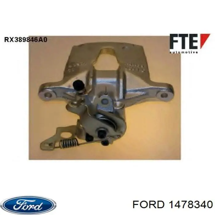 Тормозной суппорт правый задний Ford 1478340 цена, от 56.31 USD