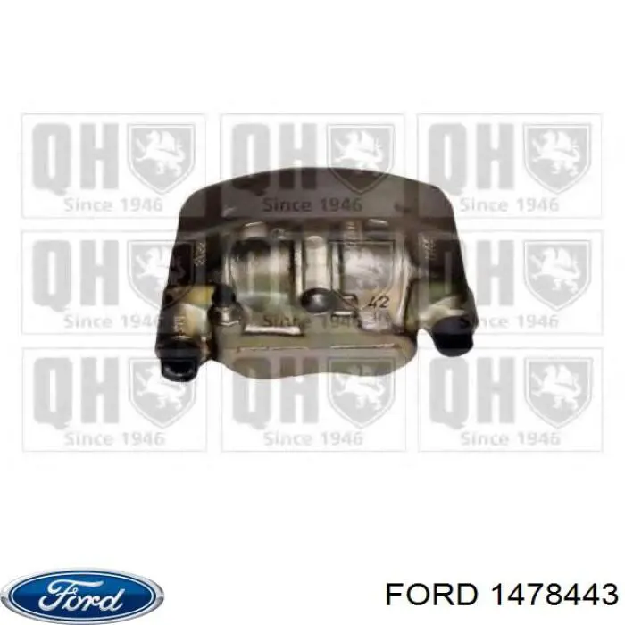 1478443 Ford суппорт тормозной передний правый