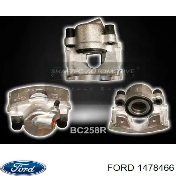 Купить 1478466 Ford Суппорт тормозной передний левый