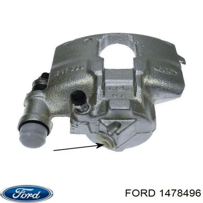 Суппорт тормозной передний левый Ford 1478496