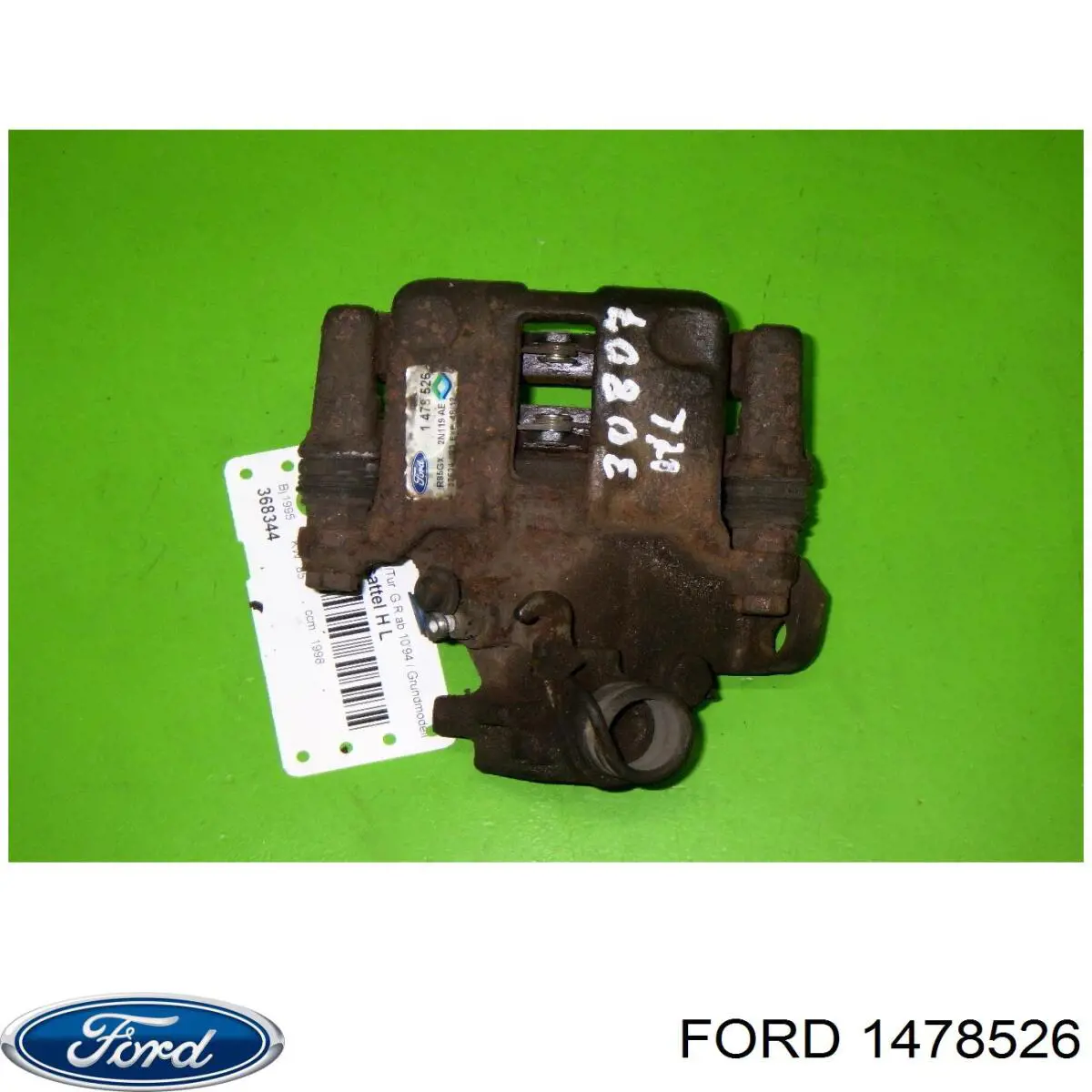 6152224 Ford суппорт тормозной задний левый