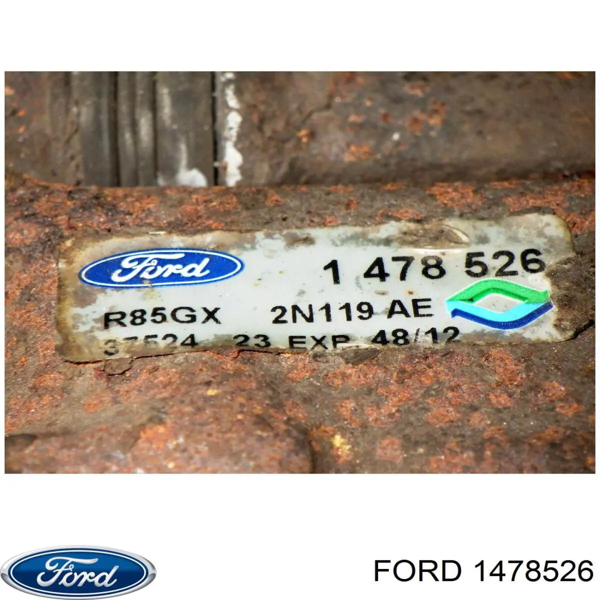 Суппорт тормозной левый задний Ford 6152224