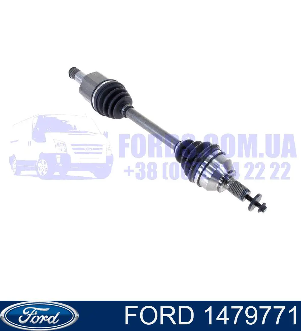 1479771 Ford semieixo (acionador dianteiro)