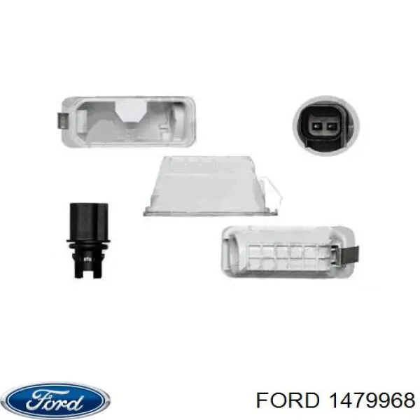 Купить 1479968 Ford Фонарь подсветки номерного знака