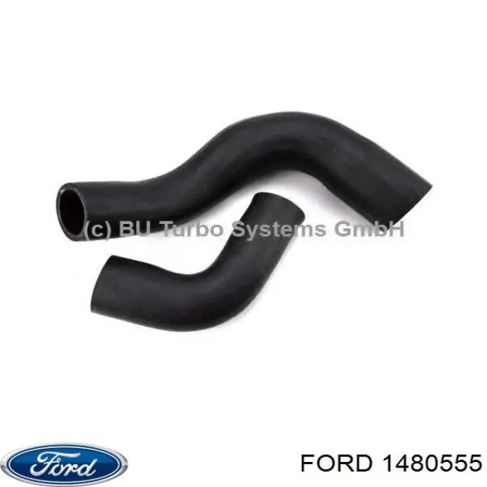 1480555 Ford mangueira (cano derivado esquerda de intercooler)