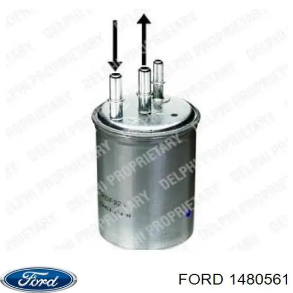 Купить 1480561 Ford Фильтр-отстойник топлива грубой очистки