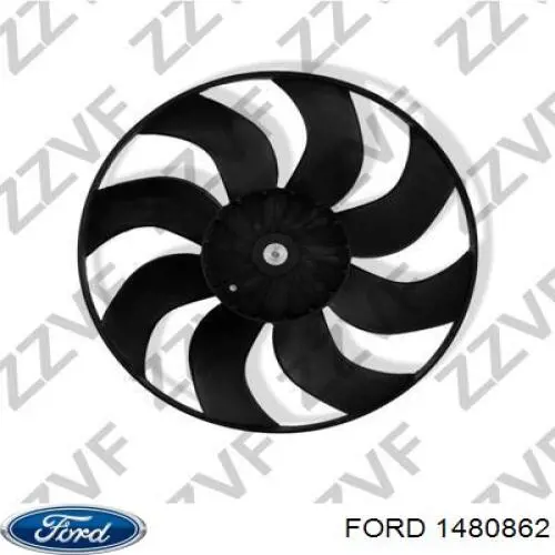 1480862 Ford Вентилятор радиатора