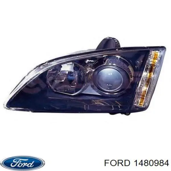 Фара левая 4M5113099HC Ford