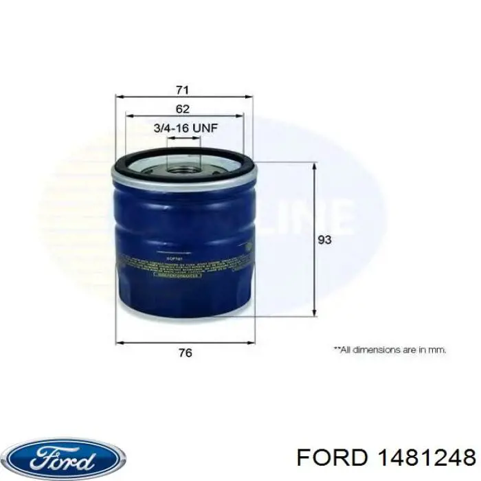 Глушитель, центральная часть Ford 1481248 цена, от 52.95 USD