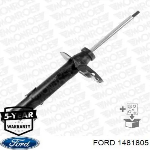 Амортизатор передний правый 1481805 Ford