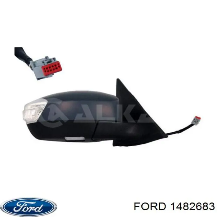 Зеркало заднего вида правое на Ford Galaxy CA1 