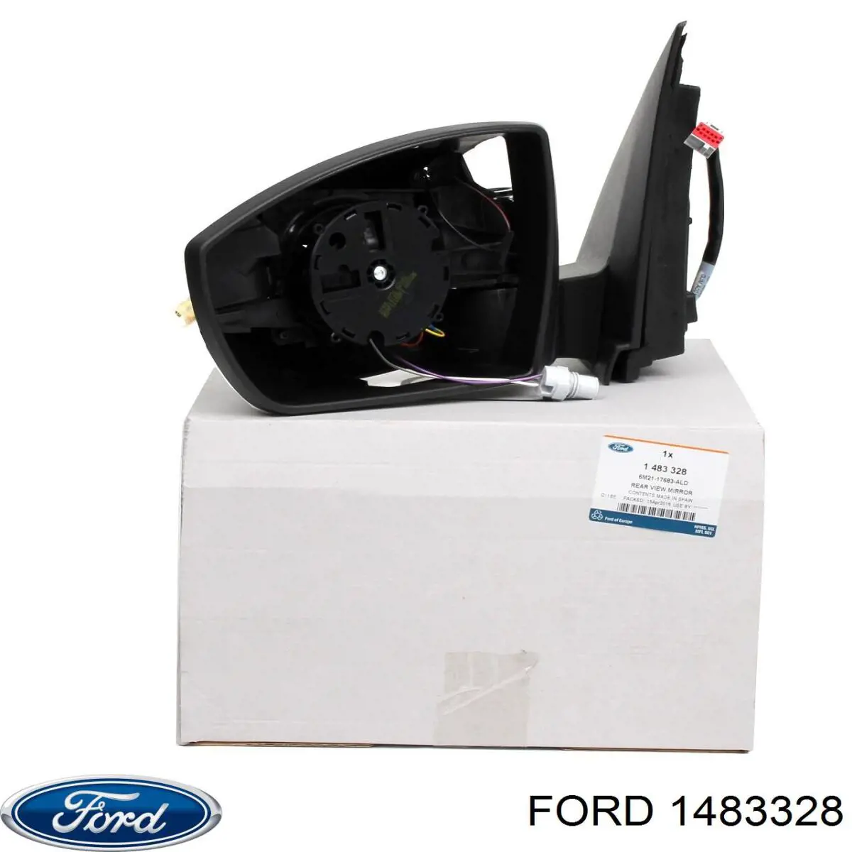 Левое боковое зеркало 1483328 Ford