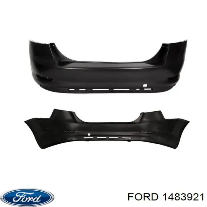 Бампер задний 1483921 Ford