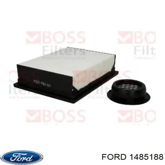 1485188 Ford cápsula (prendedor de fixação de revestimento da porta)