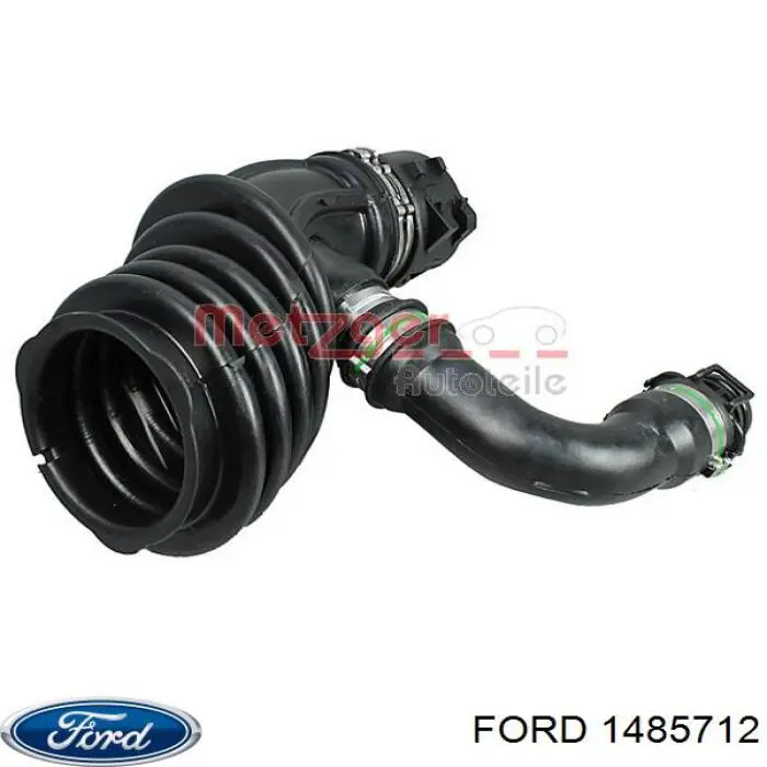 Патрубок воздушный, вход в турбину (наддув) Ford 1485712 цена, от 27.23 USD