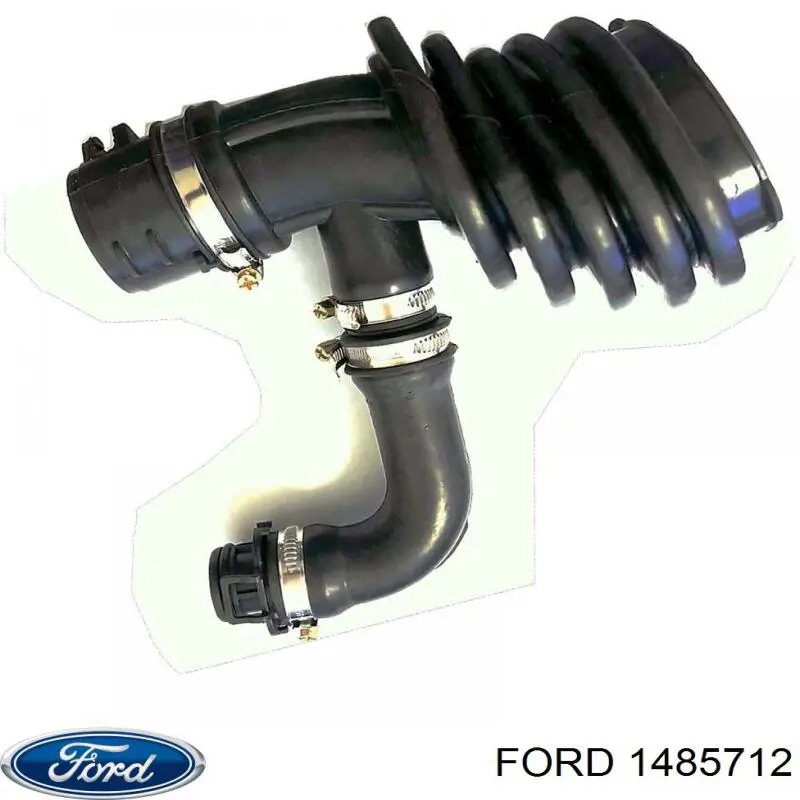 Купить 1485712 Ford Патрубок воздушный, вход в турбину (наддув)