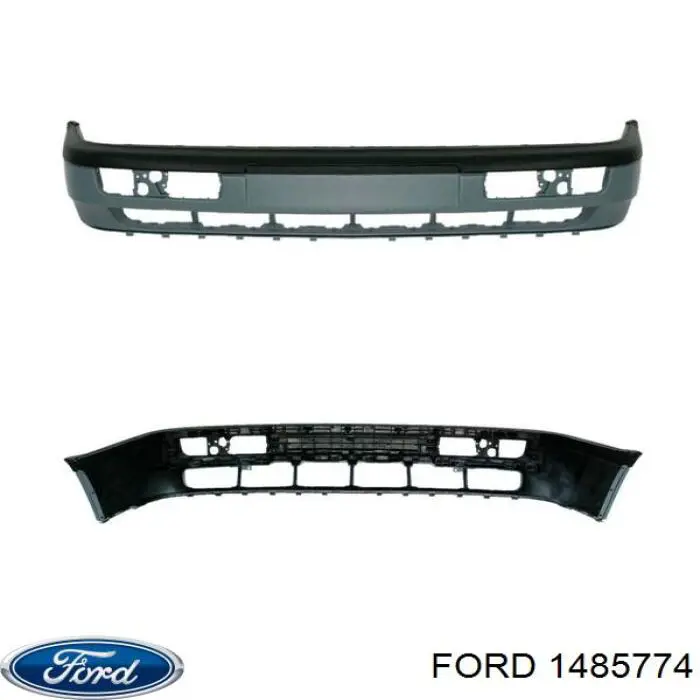 Бампер передний, центральная часть Ford 1525974 цена, от 43.44 USD