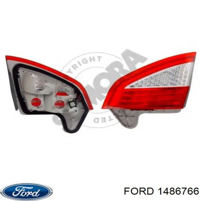 Фонарь задний правый, внутренний Ford 1486766 цена, от 79.25 USD