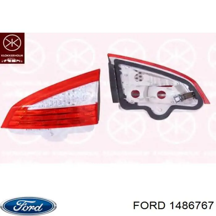 1486767 Ford Фара задняя правая внутренняя