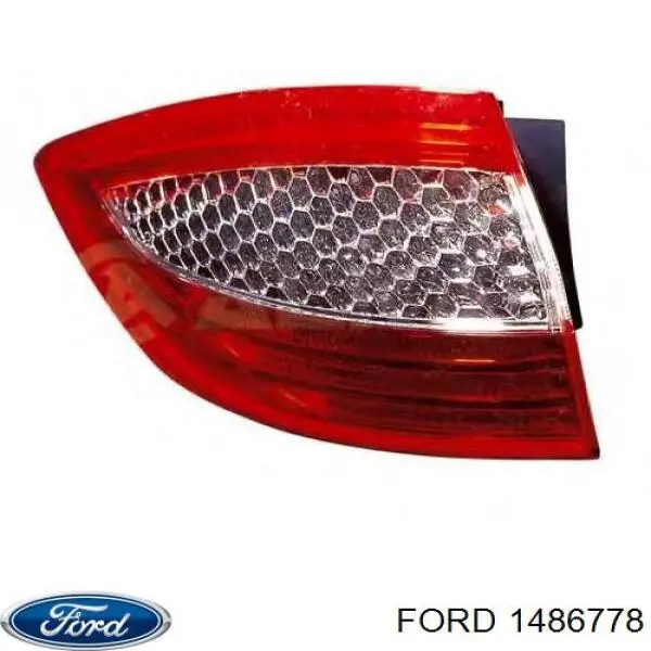 Купить FP2808F6T TYC Фонарь задний правый, внешний