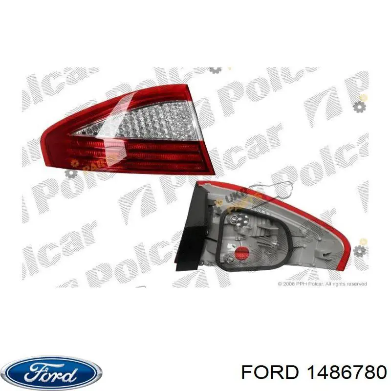1486780 Ford фонарь задний правый внешний