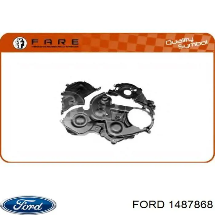 Купить 1487868 Ford Верхний кожух ремня ГРМ