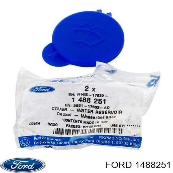 1488251 Ford крышка (пробка расширительного бачка)