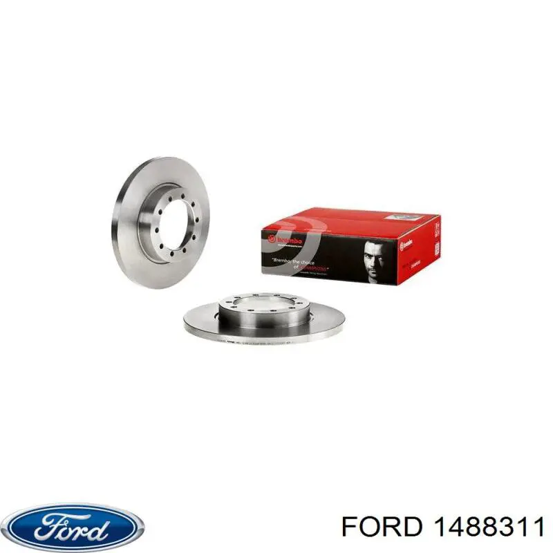 Купить 1488311 Ford Диск тормозной задний