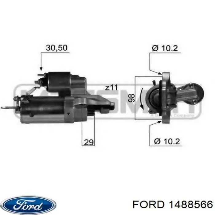 1488566 Ford стартер