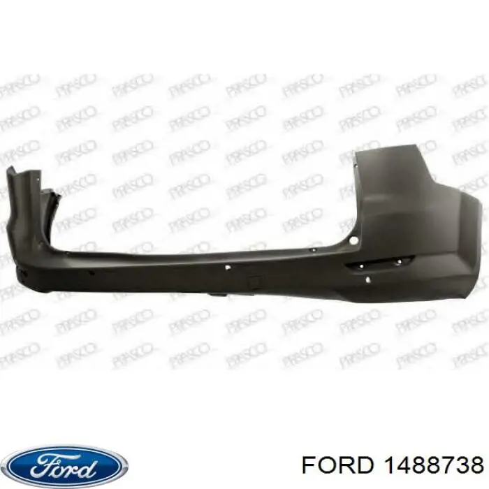 Бампер задний Polcar 32199612 цена, от 167.49 USD