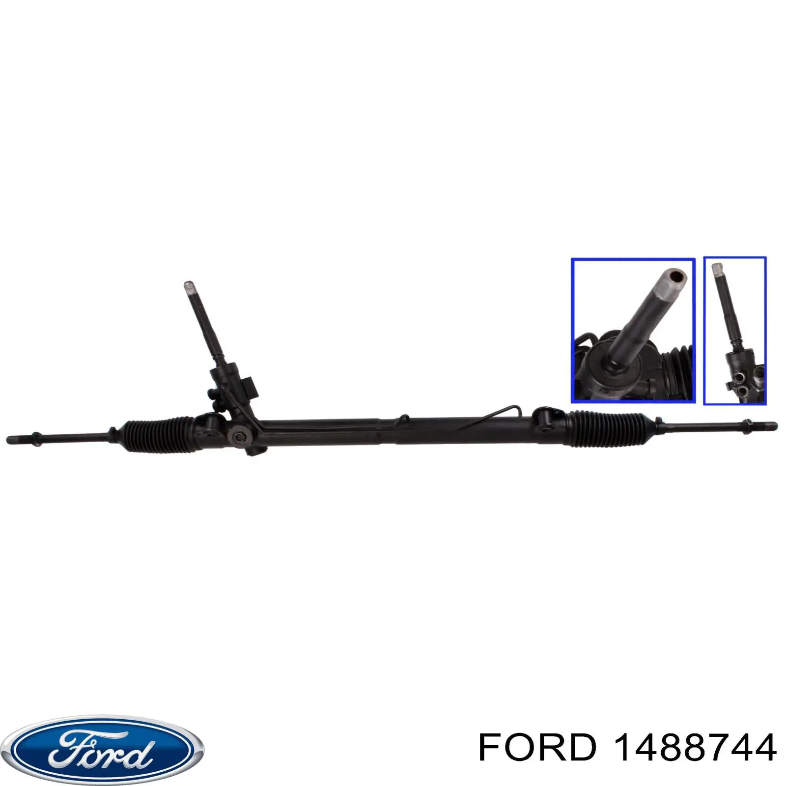 1488744 Ford рулевая рейка