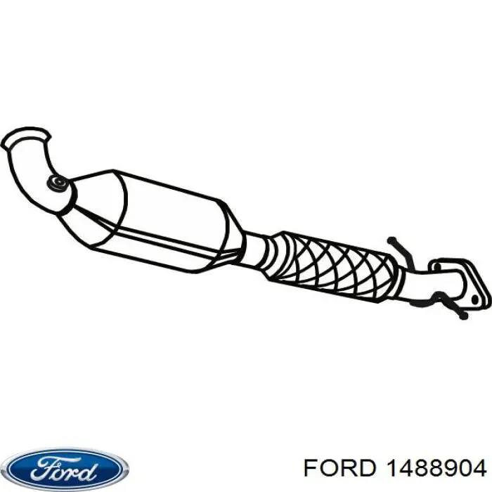 Катализатор 1488904 Ford