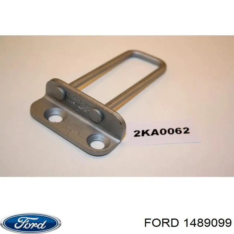 Gozno de garra (parte complementar) direito superior de fecho da porta traseira batente para Ford Connect (TC7)