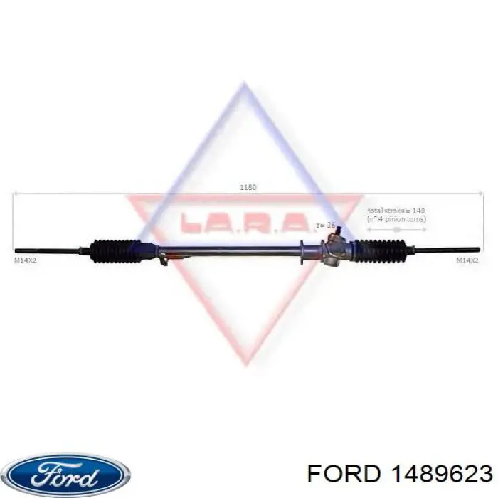 Рулевая рейка 1489623 Ford