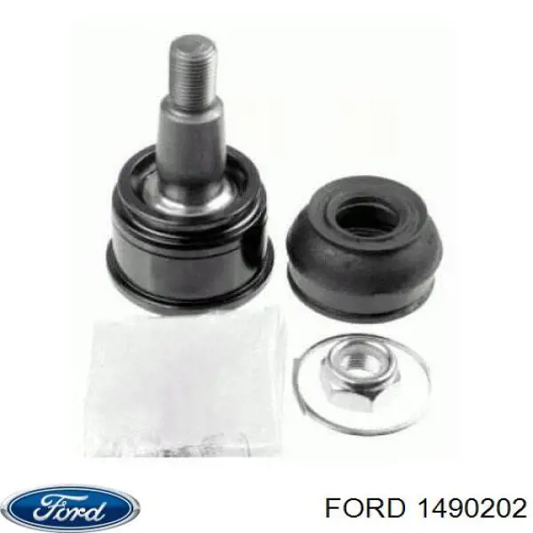 1459948 Ford consola externa esquerda do pára-choque dianteiro