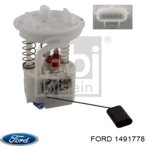 Модуль топливного насоса с датчиком уровня топлива Ford 1491778