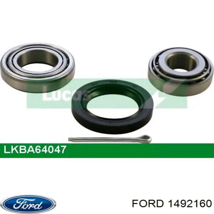Купить 1492160 Ford Подшипник ступицы задней наружный