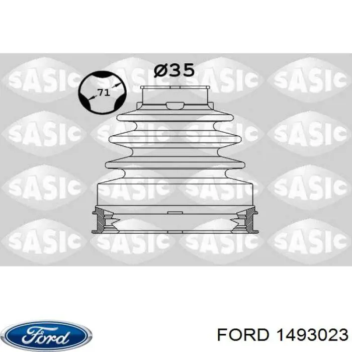 Пыльник ШРУСа наружный, правый Ford 1493023 цена, от 8.90 USD
