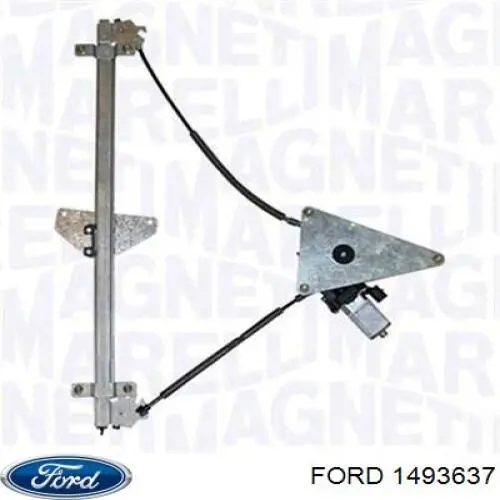 1493637 Ford механизм стеклоподъемника двери передней левой
