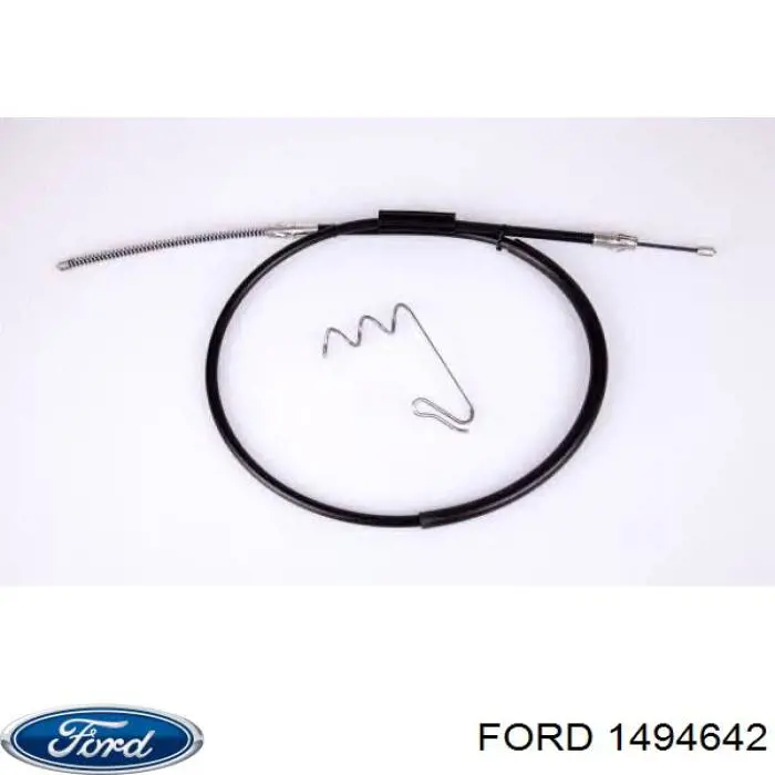 Трос ручного тормоза задний Ford 1494642 цена, от 14.55 USD
