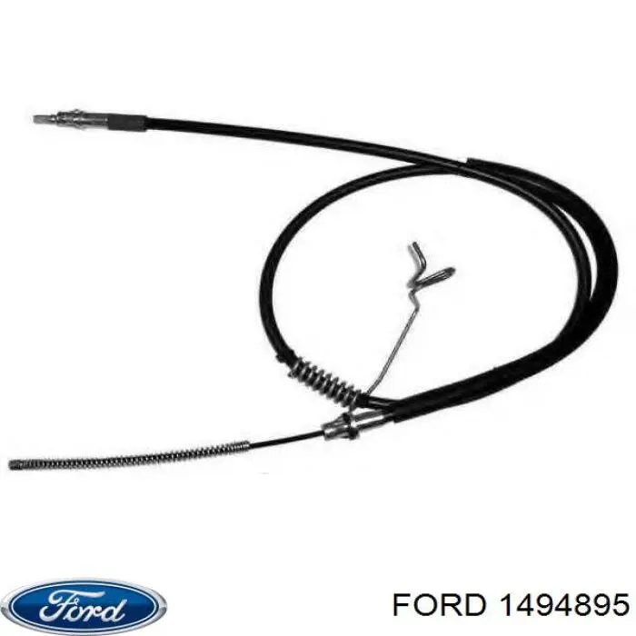 Трос ручного тормоза задний Ford 1494895 цена, от 12.83 USD