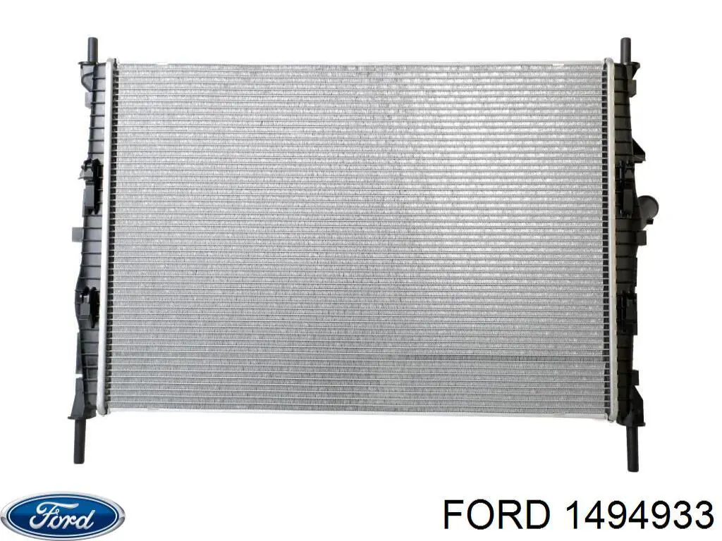 Радиатор охлаждения двигателя Ford 1494933 цена, от 113.24 USD