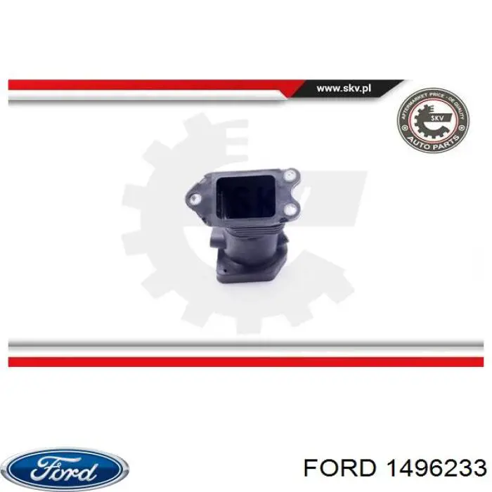 Патрубок дроссельной заслонки 1496233 Ford