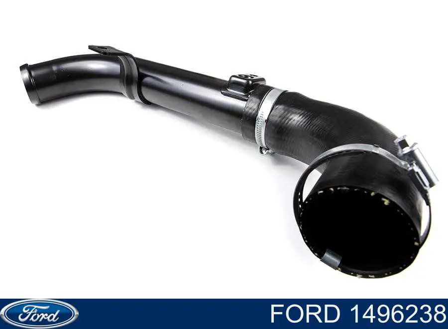 Купить 1496238 Ford Патрубок воздушный, выход из турбины/компрессора (наддув)